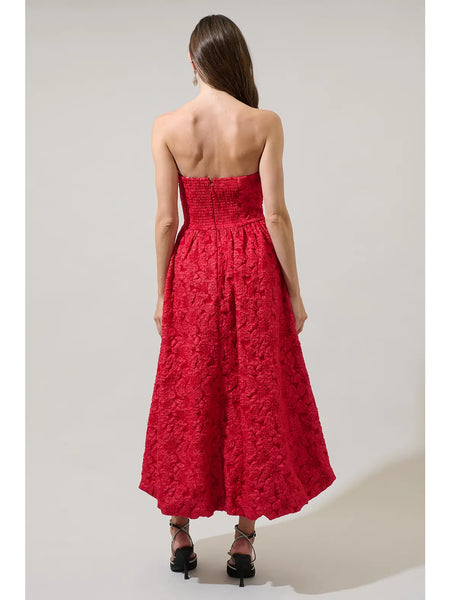 Jan Dress -- Red