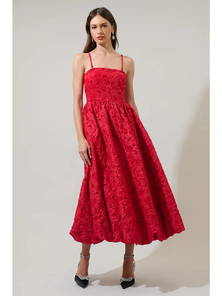 Jan Dress -- Red