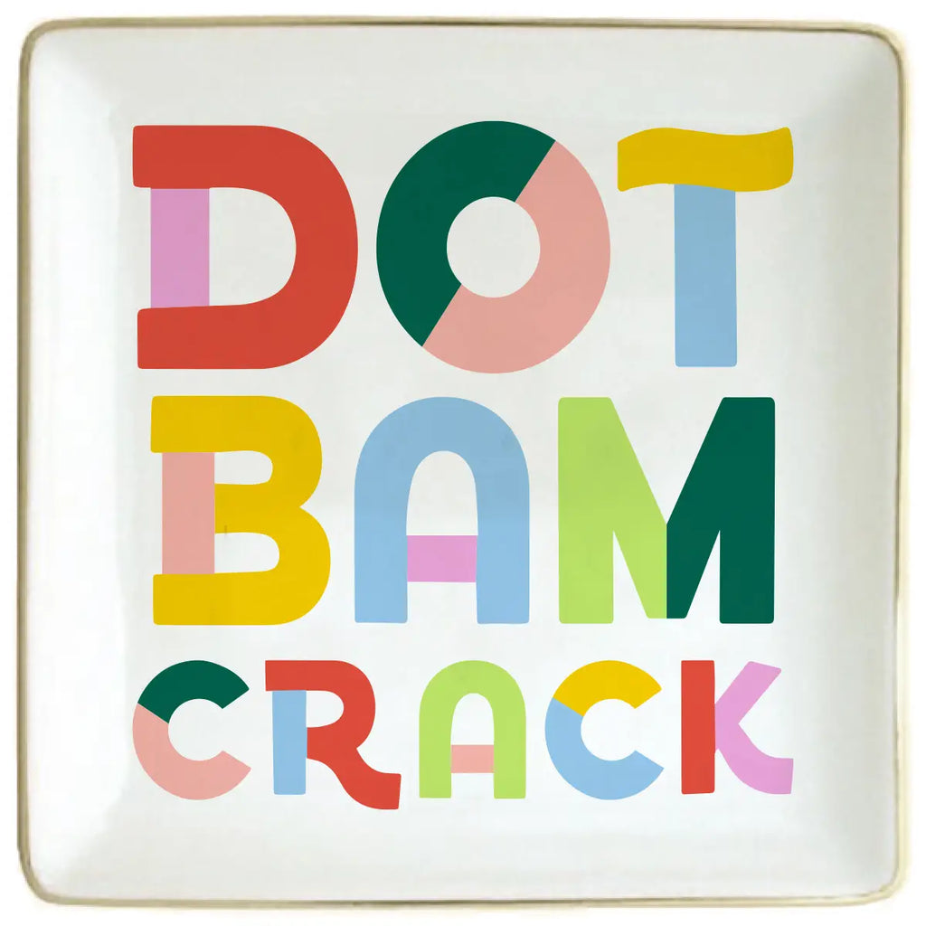 Trinket Tray - Dot Bam Crack