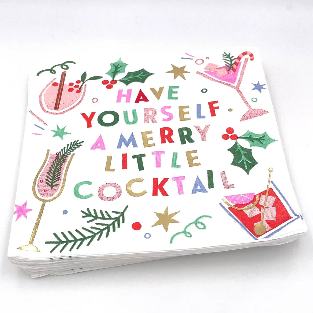 Cocktail Napkins - Merry Little Cocktail