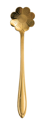 Stainless Steel Flower Shaped Spoon - #1