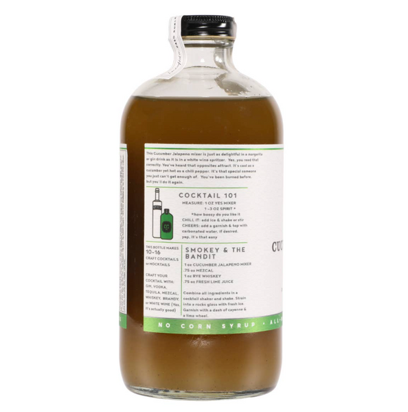 Cocktail Mixer -- Cucumber Jalapeño