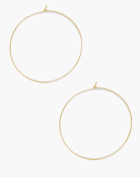 Luxe Hoops -- Gold