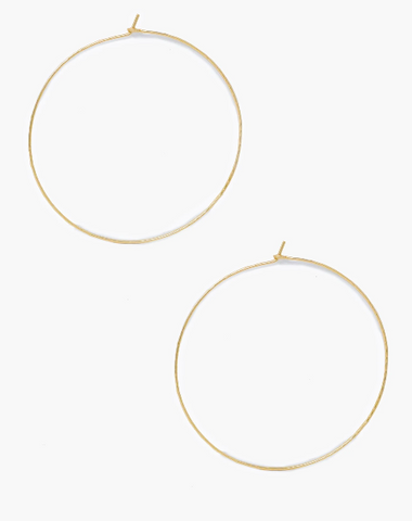 Luxe Hoops -- Gold