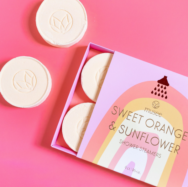 Sweet Orange & Sunflower Shower Steamer