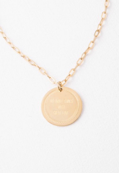 With Great Love Necklace