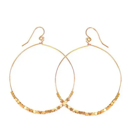 Shimmer Earrings - Gold