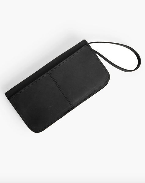 Alem Snap Wallet -- Black