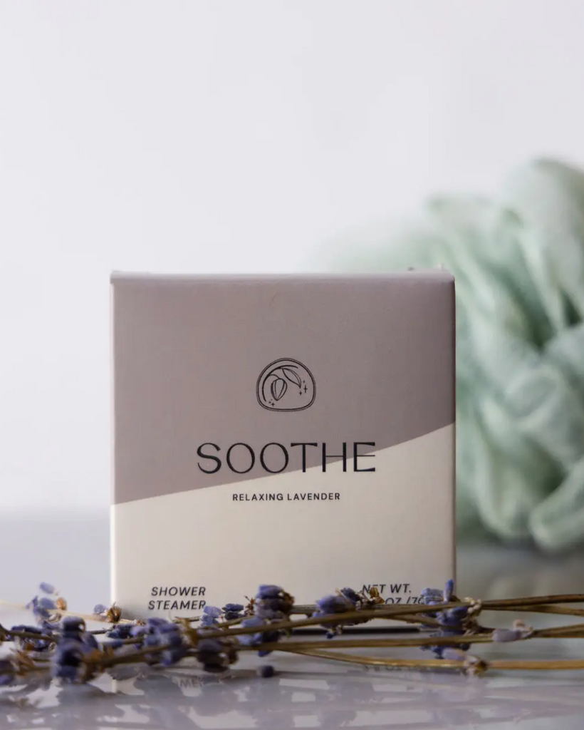Soothe Shower Steamer-- Relaxing Lavender