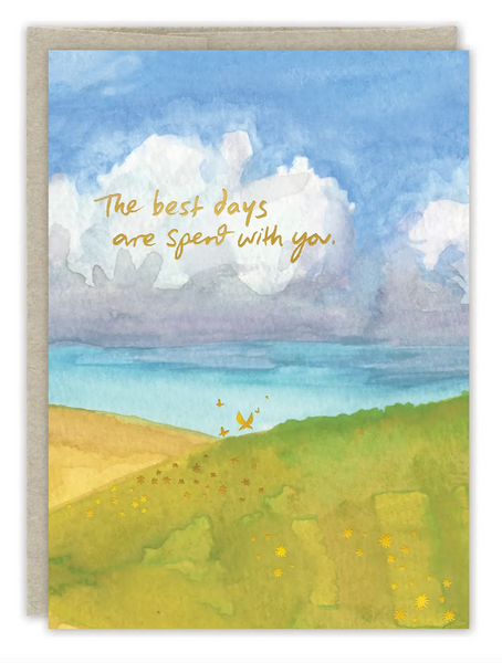 Best Days Spent with You Birthday Card