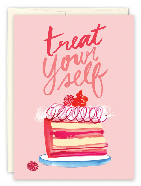 Treat Yourself Birthday Card