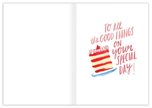 Treat Yourself Birthday Card