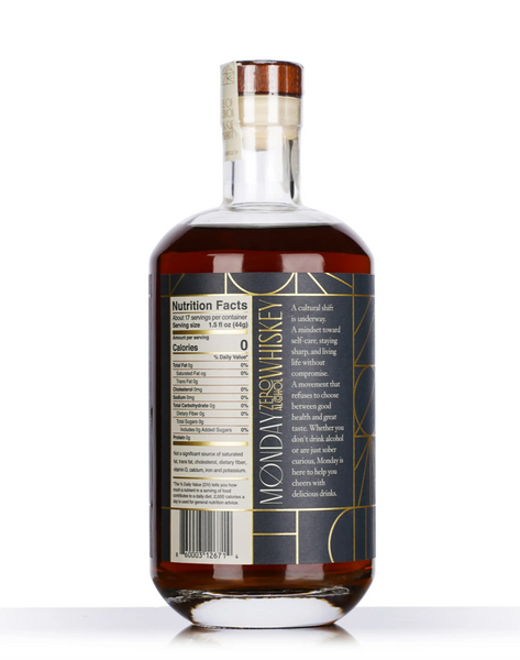 Monday Whiskey - Zero Proof Alcohol