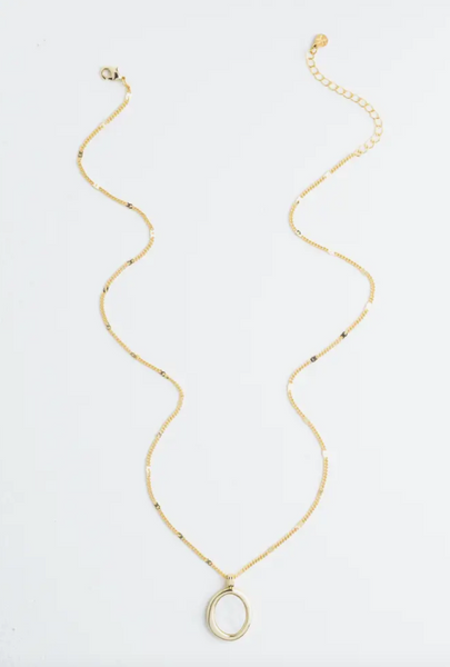 Reflection Pendant Necklace
