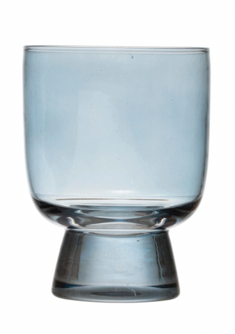 6 oz Drinking Glass - Blue