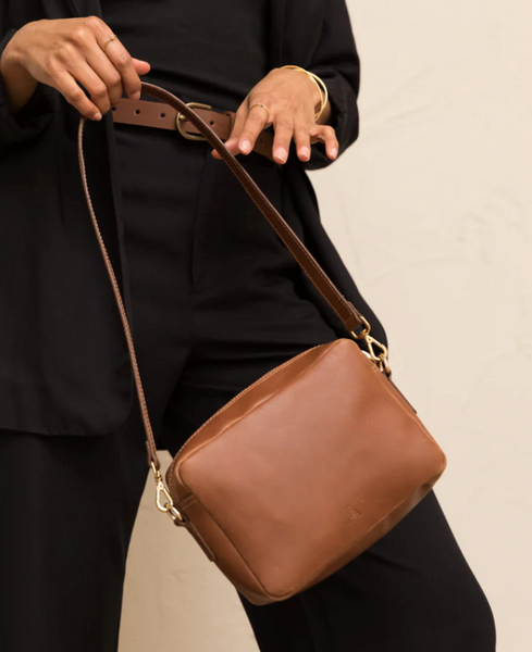 Aurora Crossbody - Whiskey