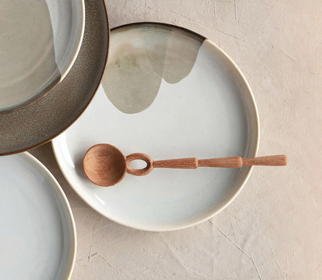 Hand-carved Doussie Wood Spoon