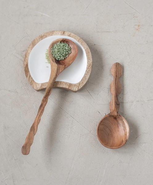 Hand-carved Acacia Wood Spoon