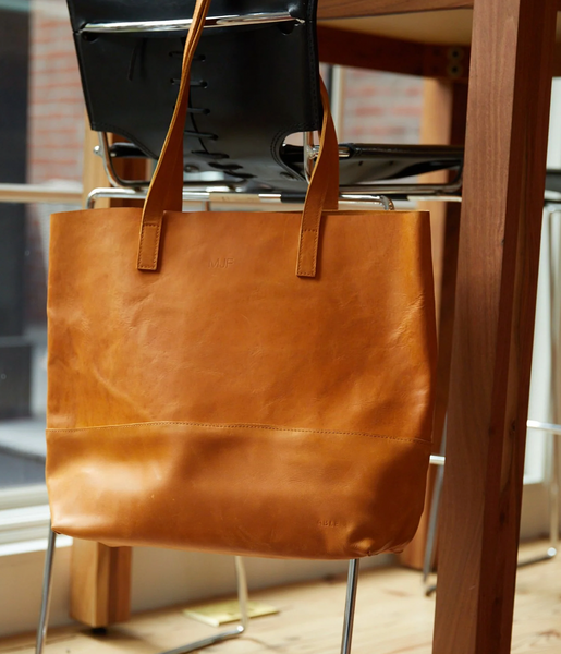 Mayume Tote: Cognac