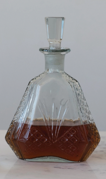32 oz. Etched Glass Decanter
