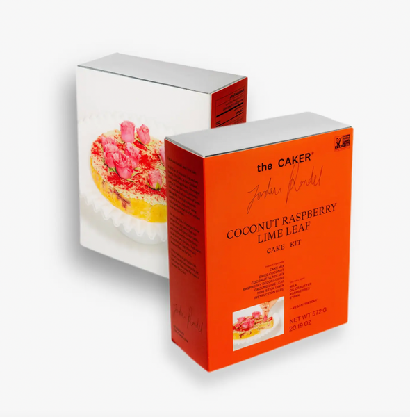 Coconut Raspberry Lime Leaf Cake Kit