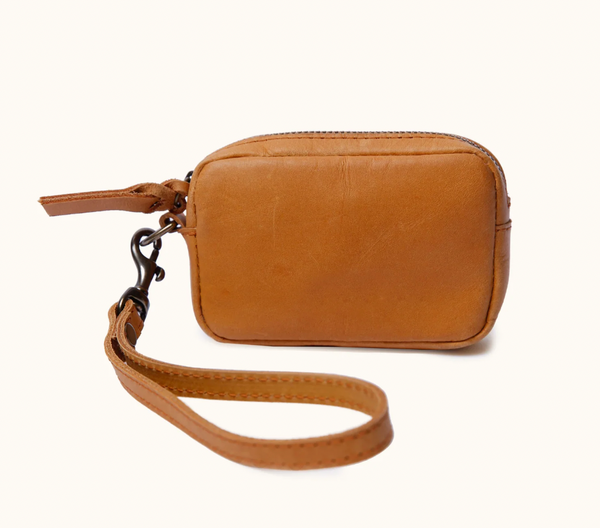 Amy Card Wallet -- Cognac
