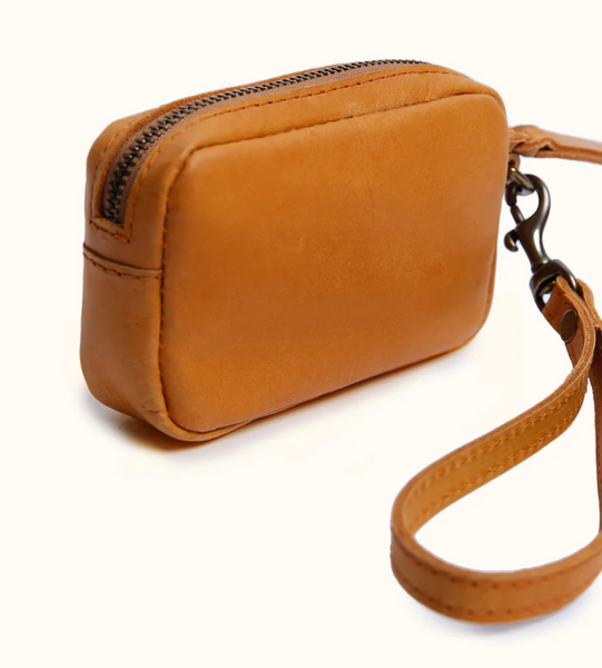 Amy Card Wallet -- Cognac