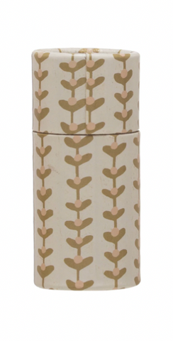 Floral Tube Matchbox with Safety Matches #2