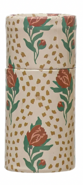 Floral Tube Matchbox with Safety Matches #5