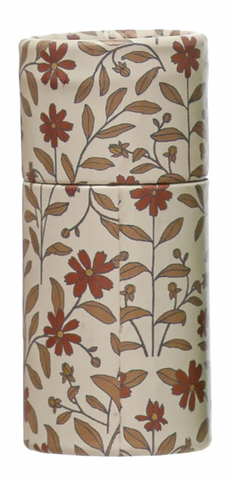Floral Tube Matchbox w/ Safety Matches #4