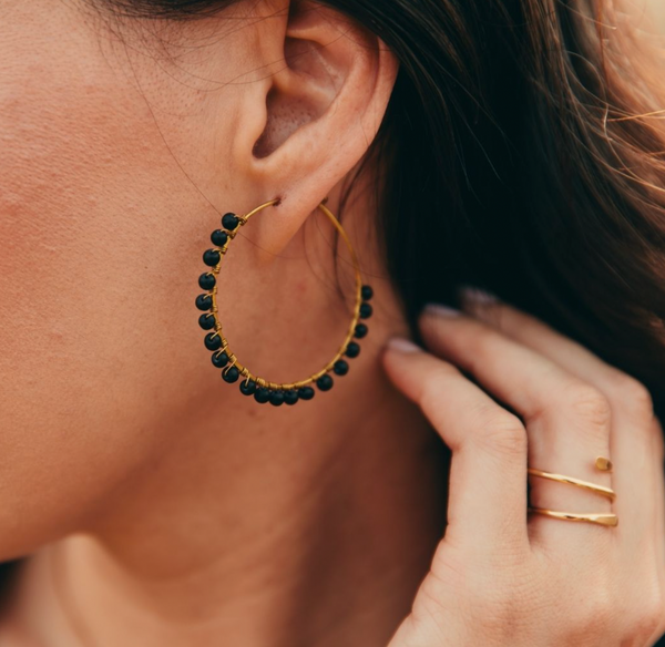 Luni Hoops - Black