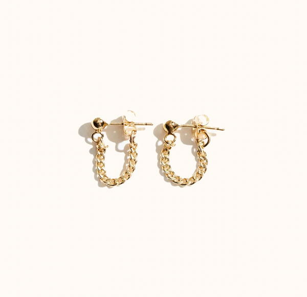 Curb Chain Earrings