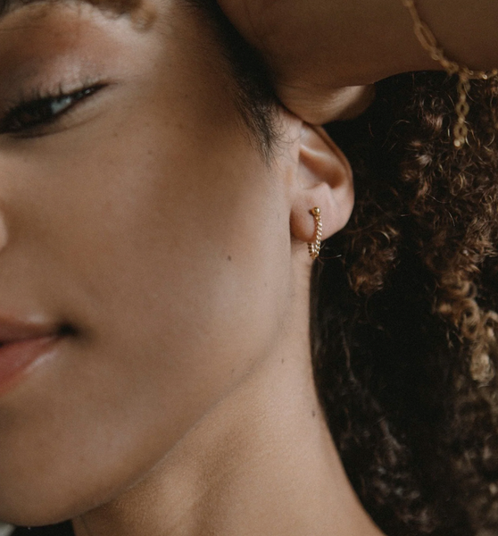 Curb Chain Earrings