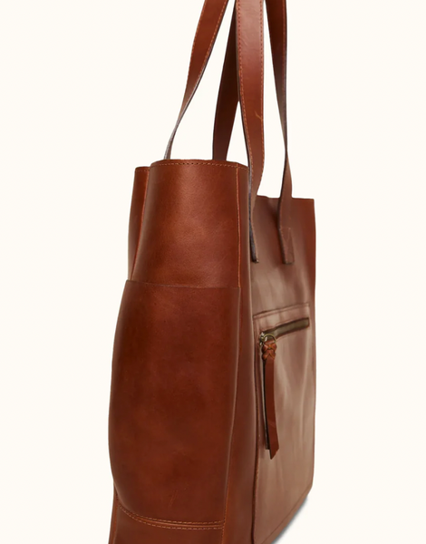 Phebe Soft Tote - Whiskey