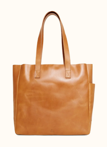 Phebe Soft Tote – Cognac