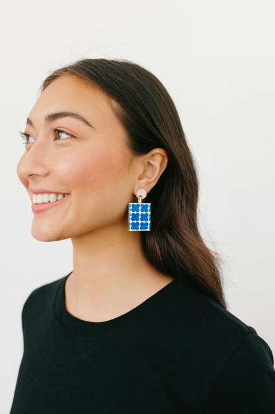 Blue Dot Dangles