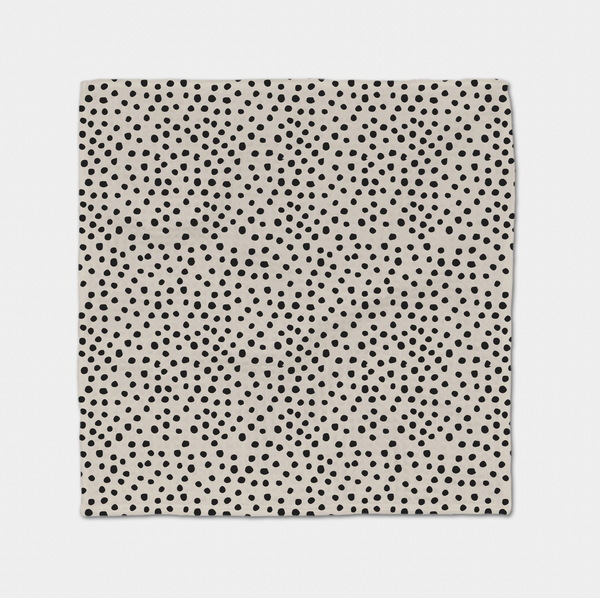 Dotty Tan Luxe Washcloth Set
