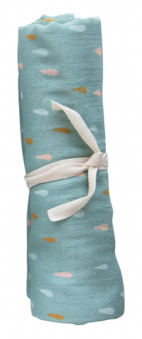 Cotton Printed Baby Swaddle - Confetti
