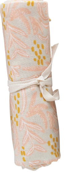 Cotton Printed Baby Swaddle - Floral