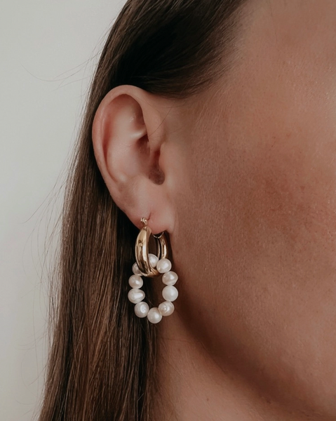 Ecker Pearl Earring
