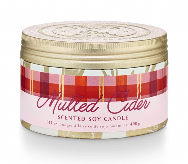 Mulled Cider Large Tin Candle