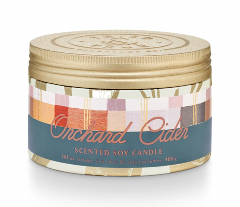 Orchard Cider Large Tin Candle