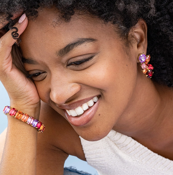 Ivy Multi Mixed Post Earrings - Amsterdam
