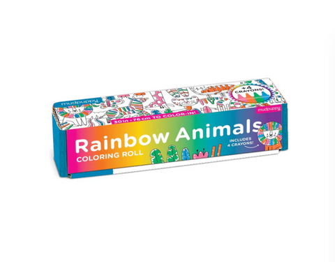 Color Roll Mini -- Rainbow Animals