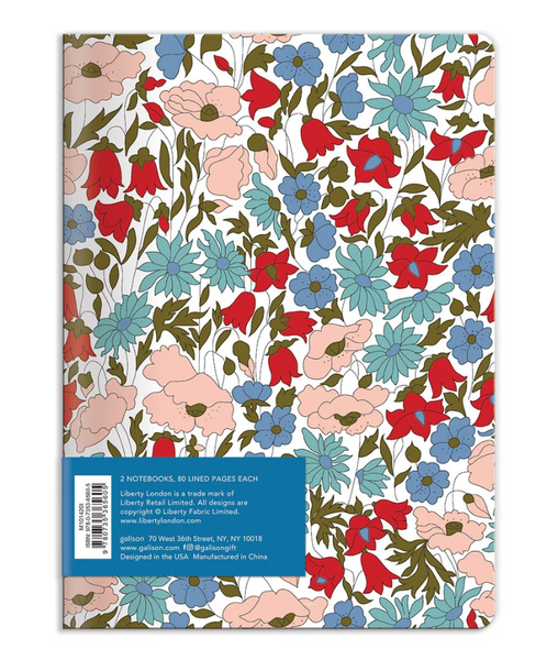 Liberty London Floral Writers Notebook Set