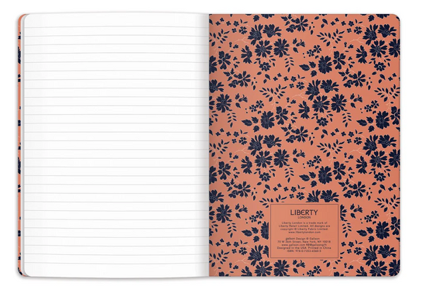 Liberty London Floral Writers Notebook Set