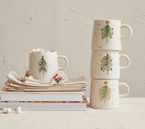 Christmas Tree Stoneware Mug - #4