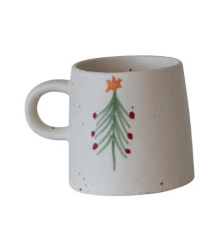 Christmas Tree Stoneware Mug - #1