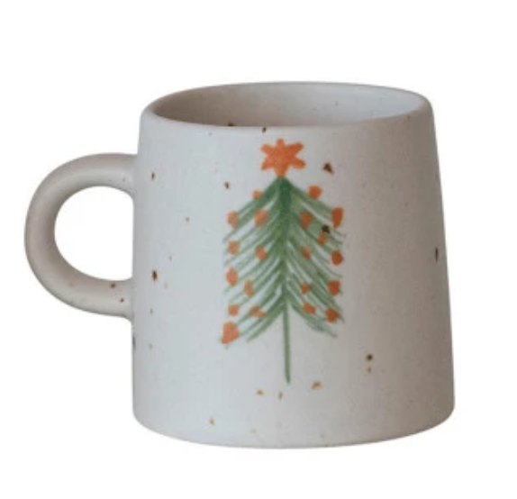 Christmas Tree Stoneware Mug - #3