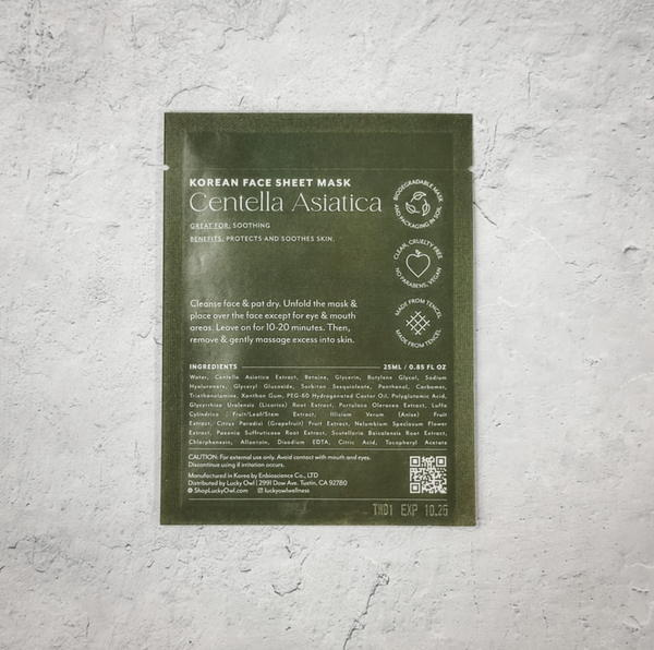 Take a Deep Breathe- Soothing Sheet Mask